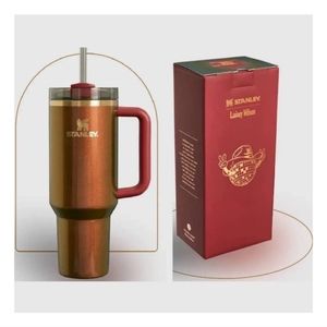 Brand New In Box Lainey Wilson Country Gold Stanley Cup